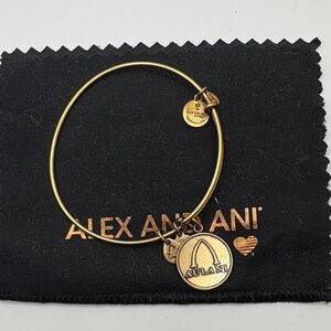 Alex and Ani Gold Aulani Charm Bracelet